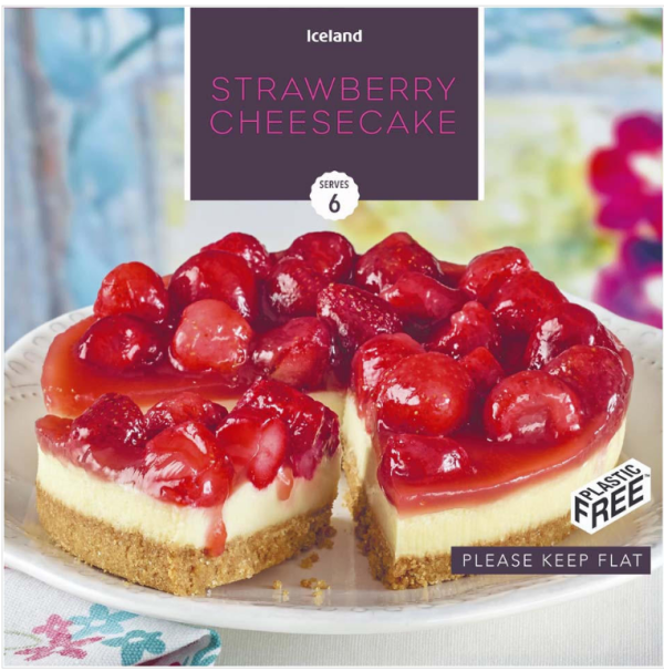 Strawberry Cheesecake Iceland 540g