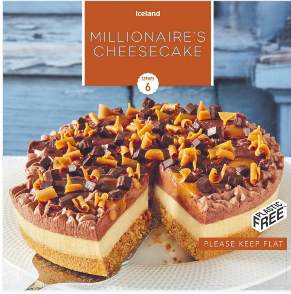 Millionaires Cheesecake Iceland 450g