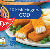 8 Birds Eye Cod Fish Fingers 224g