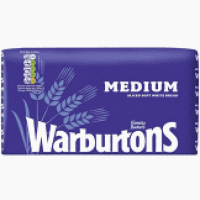 Warburton's Medium Soft White Bread 800g