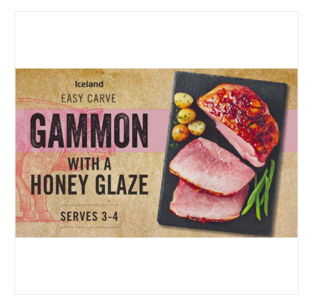 Iceland Gammon with a Honey Glaze 600g