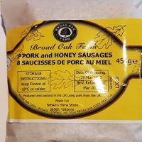 Broad Oak Farm Honey Sausages 454g